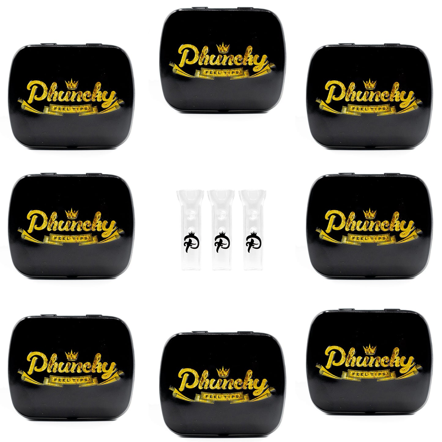 8mm Phuncky Logo Classic Clear 24 Pack (Flat)